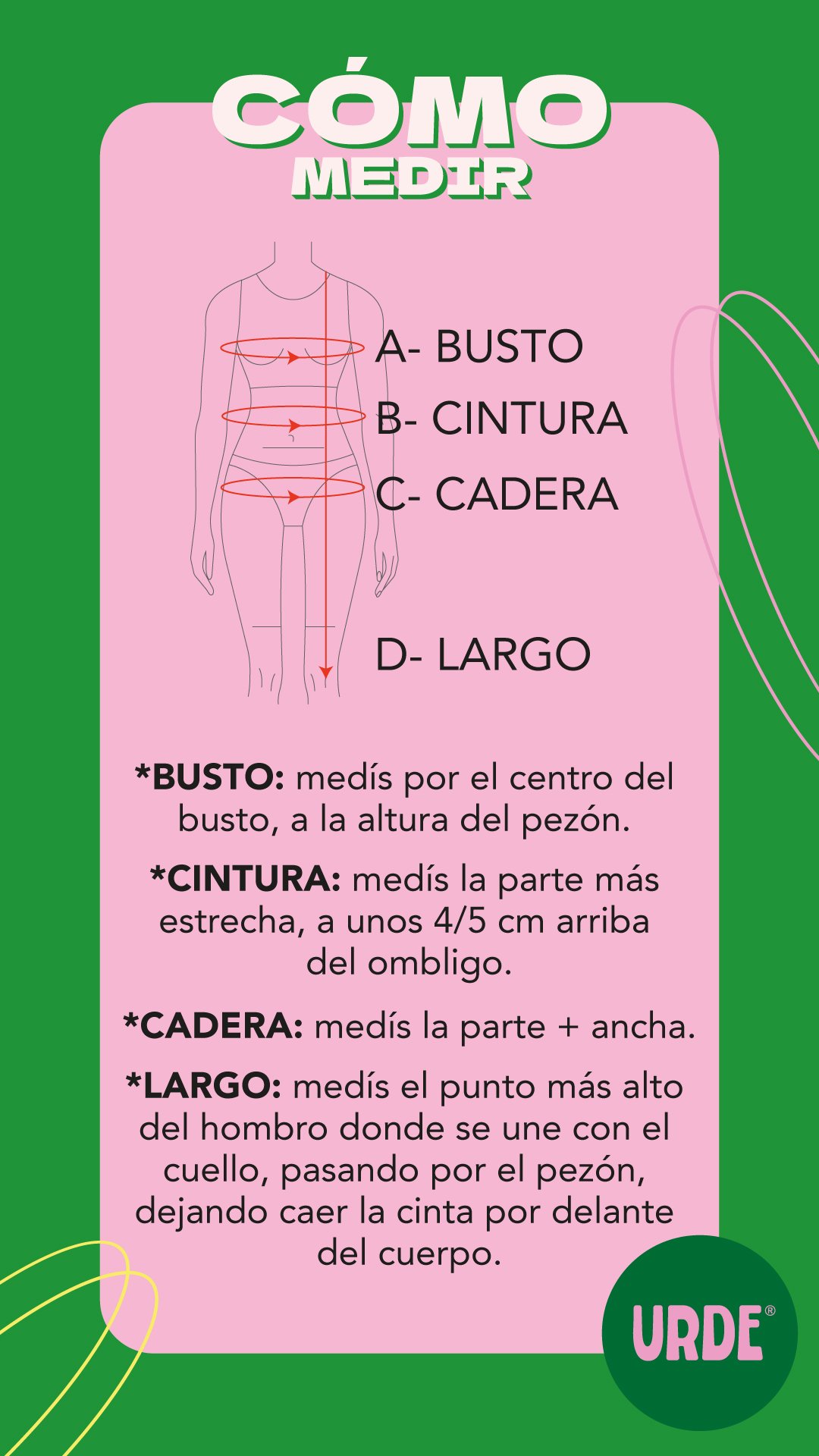 Guía de talles 1